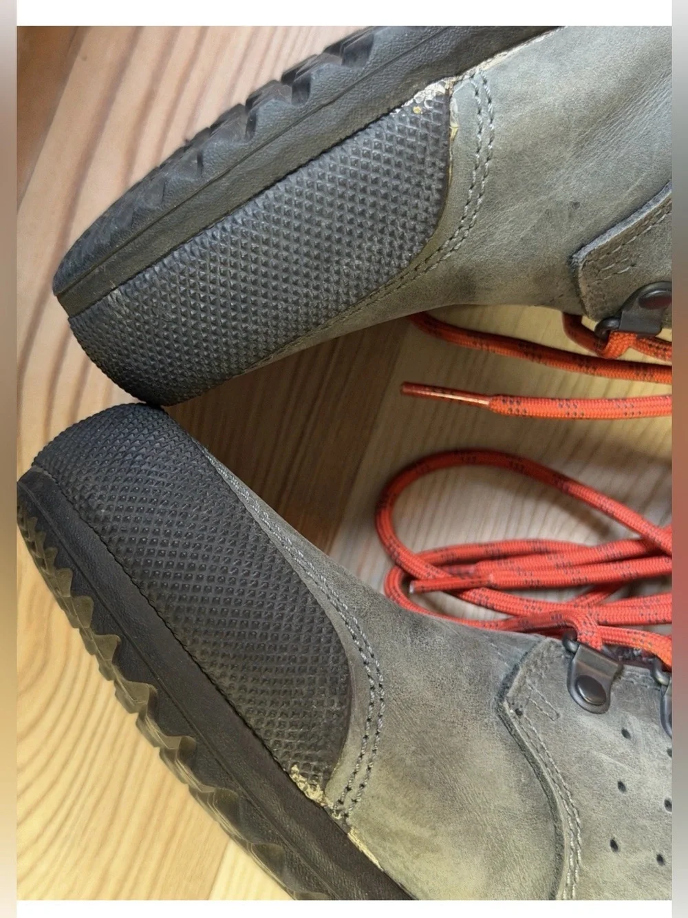 Sorel Ankeny Mid Hiker Boots Men's Size 8  Waterproof Leather Grey